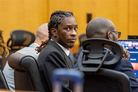 ysl crew arrested|young thug YSL trial.